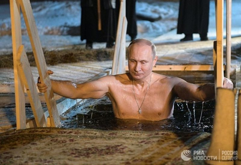 Как мы с Владимиром Владимировичем купались на Крещение