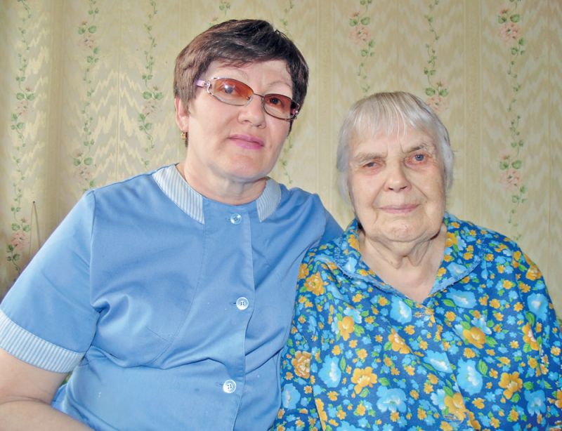 Бабушка и дочка
