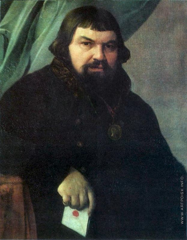 Портрет купца Образцова. 1830 г.