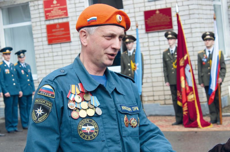 26 апреля состоялось торжественное построение личного состава Ржевского гарнизона пожарной охраны.