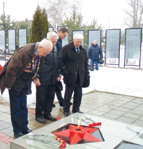 Открытие экспозиции в Полунино