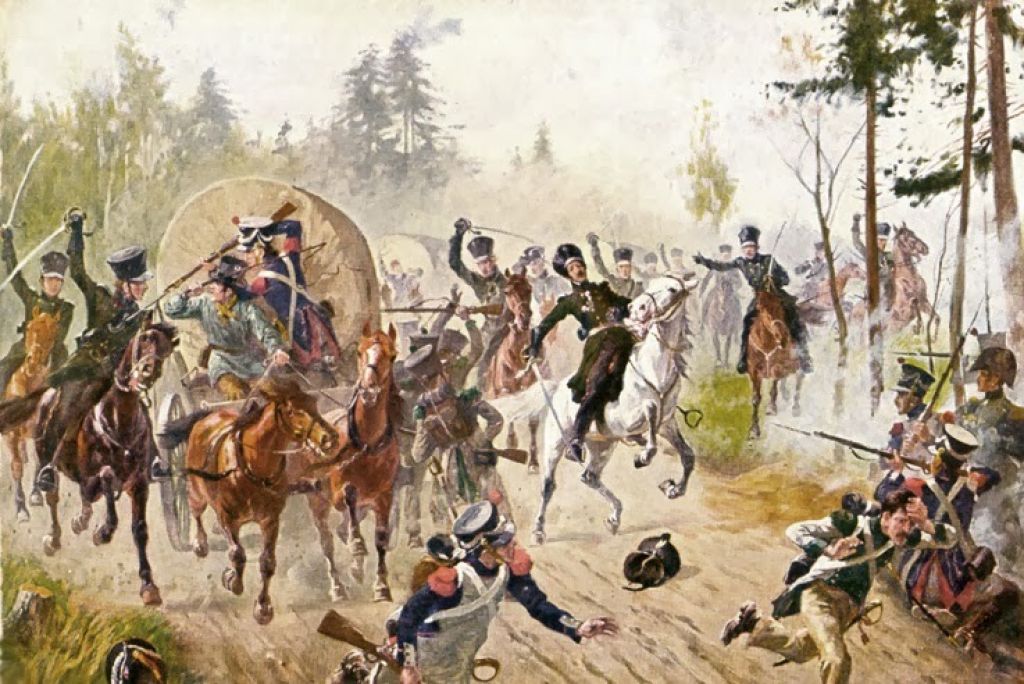 Нападение на отряд. Отряд Дениса Давыдова 1812. 1812 Года партизанские отряды Давыдова.