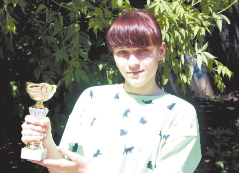 Медалистка, спортсменка