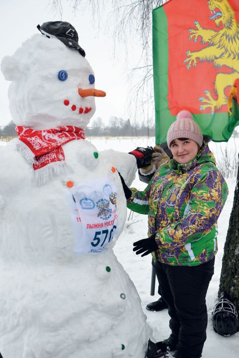 Снежные забавы в Победе