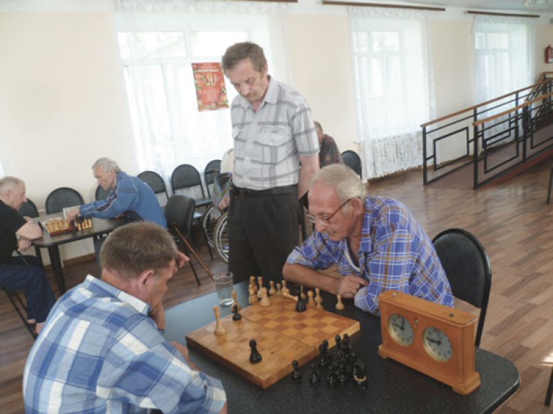 Турнир в доме-интернате