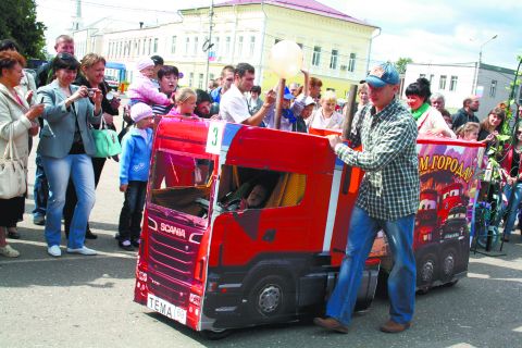 Победитель конкурса колясок