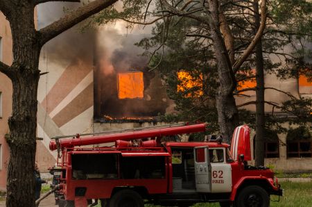 Пожар в &quot;Верхнем бору&quot;
